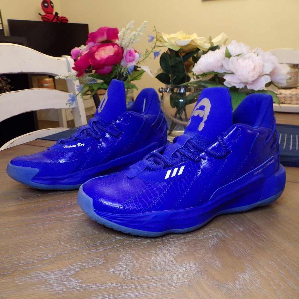 Adidas Men's Damian Lillard Dame 7 Ric Flair 'King of Drip' FX6619 Size 10 - WOO